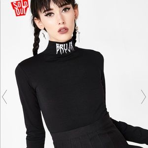 DEAL 2 for 15 || Bruja (Witch) black Turtleneck
